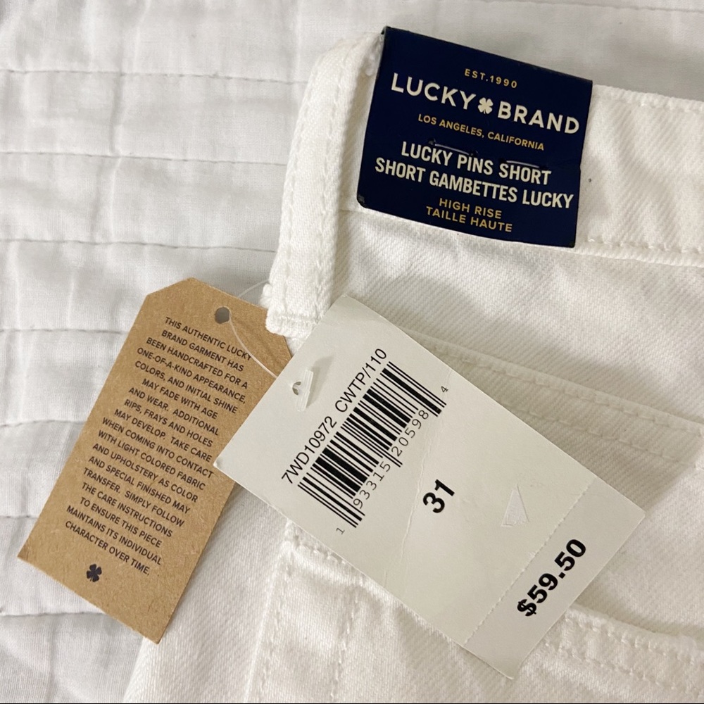 Hi Rise Lucky Brand Pins Short☘️ - Picture 4 of 5